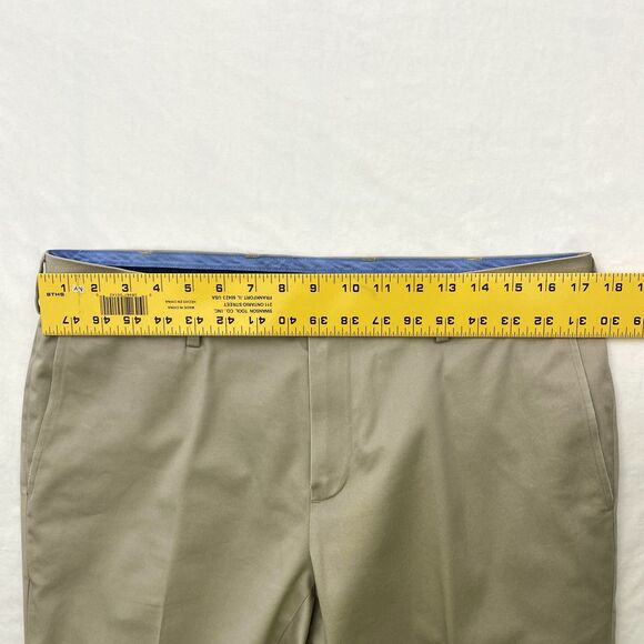 Brooks Brothers Pants Mens 34x30 Khaki Lightweight Chino Stretch Advantage Soho - Picture 10 of 11